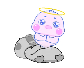 ☠ emoji Chikka Little Duck || @xxyuji Telegram sticker 13 of 24