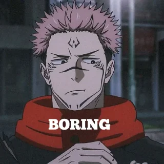 🙄 emoji Sukuna Telegram sticker 20 of 35