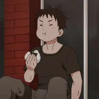⛓ emoji Shinra kusakabe  [ by: @starshinehelp ] Telegram sticker 21 of 31
