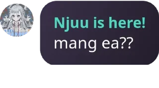 😎 emoji njuu berkata Telegram sticker 7 of 90