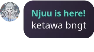 😎 emoji njuu berkata Telegram sticker 16 of 90