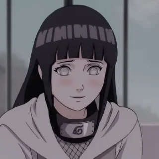 🤍 emoji Hyuga Hinata @Almisagre Telegram sticker 10 of 18