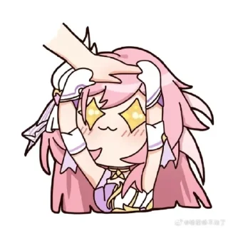 🤩 emoji Elysia No.1 in the world Telegram sticker 4 of 65