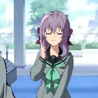 🍠 emoji shinoa hiragi @CrystalDazed Telegram sticker 11 of 65