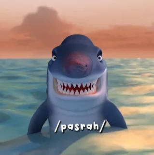 🦈 emoji when megalodon said . . . @stikergifpororo Telegram sticker 20 of 40