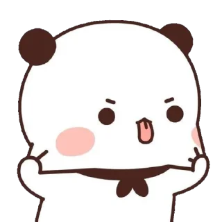 🍼 emoji ★ 𓏲 panda @pasceo ◡̈ Telegram sticker 13 of 25