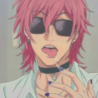 ⛓ emoji Ayato Yuri"@vezziraria🌿 Telegram sticker 20 of 40