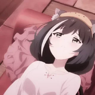 ❤ emoji Kyaru momochi- @stikeranimeworld Telegram sticker 24 of 26