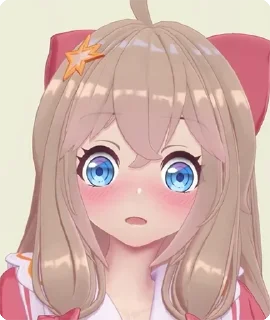 😳 emoji 然然表情包 Telegram sticker 5 of 7
