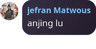 Sticker from punya jefran