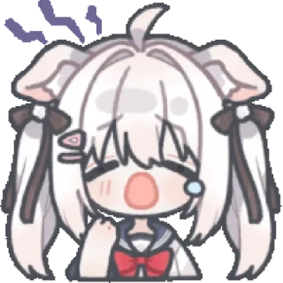 👄 emoji 小默米@DaraNekoStickers Telegram sticker 8 of 32