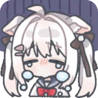 👍 emoji 小默米@DaraNekoStickers Telegram sticker 12 of 32