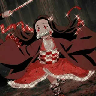 Sticker from @animecuteth Nezuko