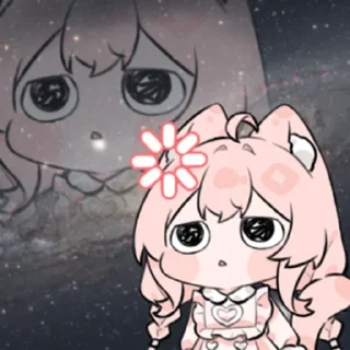 👩 emoji 粉猫H46 @zhaxia_cn Telegram sticker 3 of 48