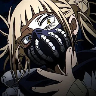 😶‍🌫️ emoji 🔥Himiko toga🔥 4 Ü 🐻BAM🐻 Telegram sticker 20 of 100