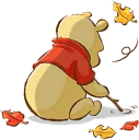 ☺️ emoji Pooh & Friends Telegram sticker 12 of 88