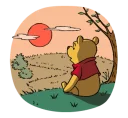 🌥 emoji Pooh & Friends @tikelku Telegram sticker 24 of 41