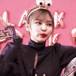 Sticker from ᭞浦' JENNIE ≀ @DDENINIE