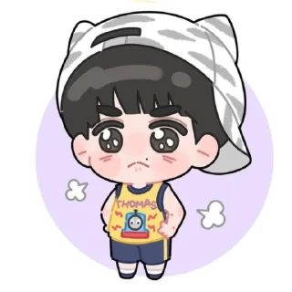 🐹 emoji sung hanbin boys planet center by @seonghanbeen Telegram sticker 15 of 15