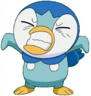 😢 emoji Stickers only for PIPLUP Telegram sticker 14 of 100