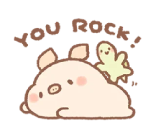 👊 emoji Bread Tree's Piggy | @cutestickers4you Telegram sticker 8 of 40