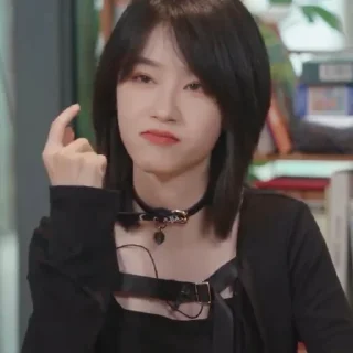 🦊 emoji ִֶָ ꒰࣪࣪͜͡ ིఎ jiang yun. stickers ! @JIANG_YUN_SNH48 Telegram sticker 12 of 19