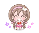 😬 emoji Laura Telegram sticker 15 of 40