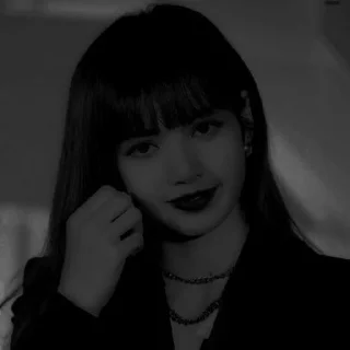 🖤 emoji DARK LISA - NURLISA Telegram sticker 14 of 69