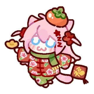 ⭐ emoji 系敷敷！ （敷敷困呼呼） Telegram sticker 24 of 120