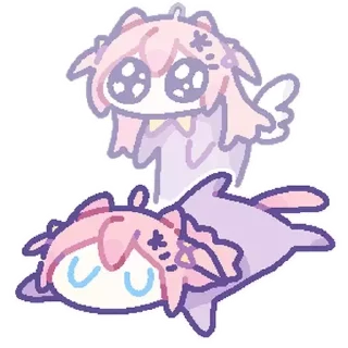 ⭐ emoji 系敷敷！ （敷敷困呼呼） Telegram sticker 10 of 120