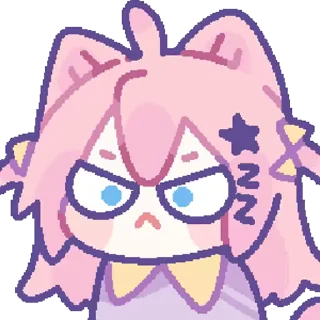 ⭐ emoji 系敷敷！ （敷敷困呼呼） Telegram sticker 14 of 120
