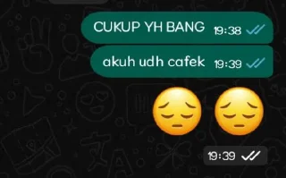 Sticker from capek hidup