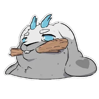 😐 emoji Neptune Telegram sticker 7 of 17