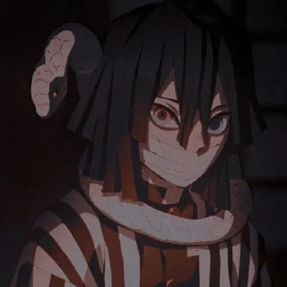 🐍 emoji Iguro obanai Telegram sticker 10 of 14