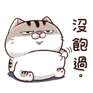 😺 emoji 肖阿咪 1 中字&國際版 🐾 @StickerPlay_meow Telegram sticker 13 of 75
