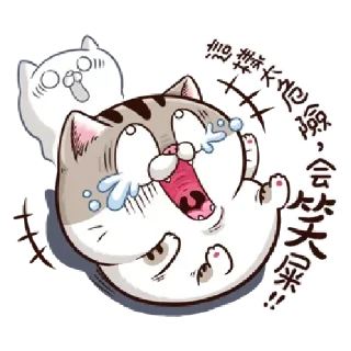 😺 emoji 肖阿咪 1 中字&國際版 🐾 @StickerPlay_meow Telegram sticker 11 of 75