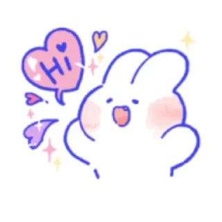 Sticker from Kawaii bunnie 🎀