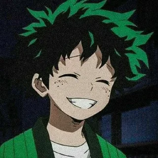 Sticker from Midoriya ~ @shortcakev