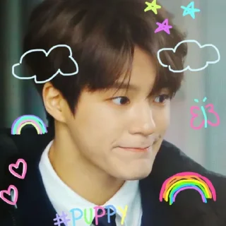 💗 emoji Lee Jeno — by; @bbypudulee Telegram sticker 18 of 27