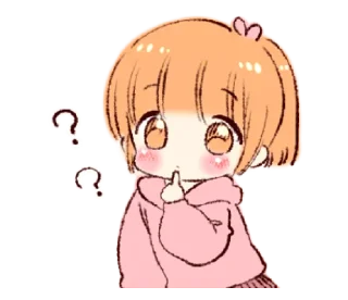🧐 emoji Sticker of a boy and a girl!(Girls side) @waesticker Telegram sticker 18 of 33