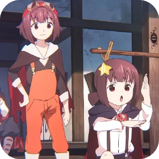 📖 emoji Megumin - [ @AniStickerz ] Telegram sticker 19 of 31