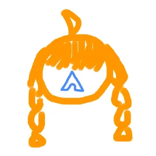 🙏 emoji 桔子娘3 Telegram sticker 2 of 16