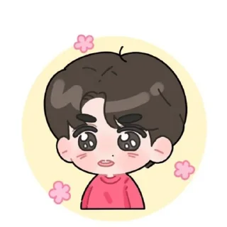 🐹 emoji sung hanbin boys planet center by @seonghanbeen Telegram sticker 13 of 15