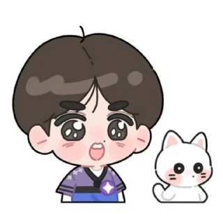 🐹 emoji sung hanbin boys planet center by @seonghanbeen Telegram sticker 2 of 15