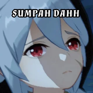 😔 emoji Random GenshinMEME- @Ccheeki Telegram sticker 10 of 80