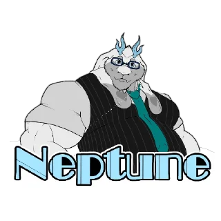 🐱 emoji Neptune Telegram sticker 15 of 17