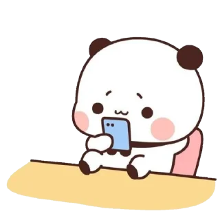 🍼 emoji ★ 𓏲 panda @pasceo ◡̈ Telegram sticker 18 of 25
