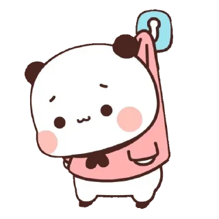 🍼 emoji ★ 𓏲 panda @pasceo ◡̈ Telegram sticker 20 of 25