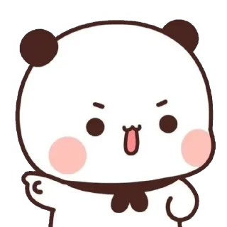 🍼 emoji ★ 𓏲 panda @pasceo ◡̈ Telegram sticker 15 of 25