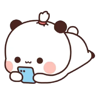 🍼 emoji ★ 𓏲 panda @pasceo ◡̈ Telegram sticker 17 of 25